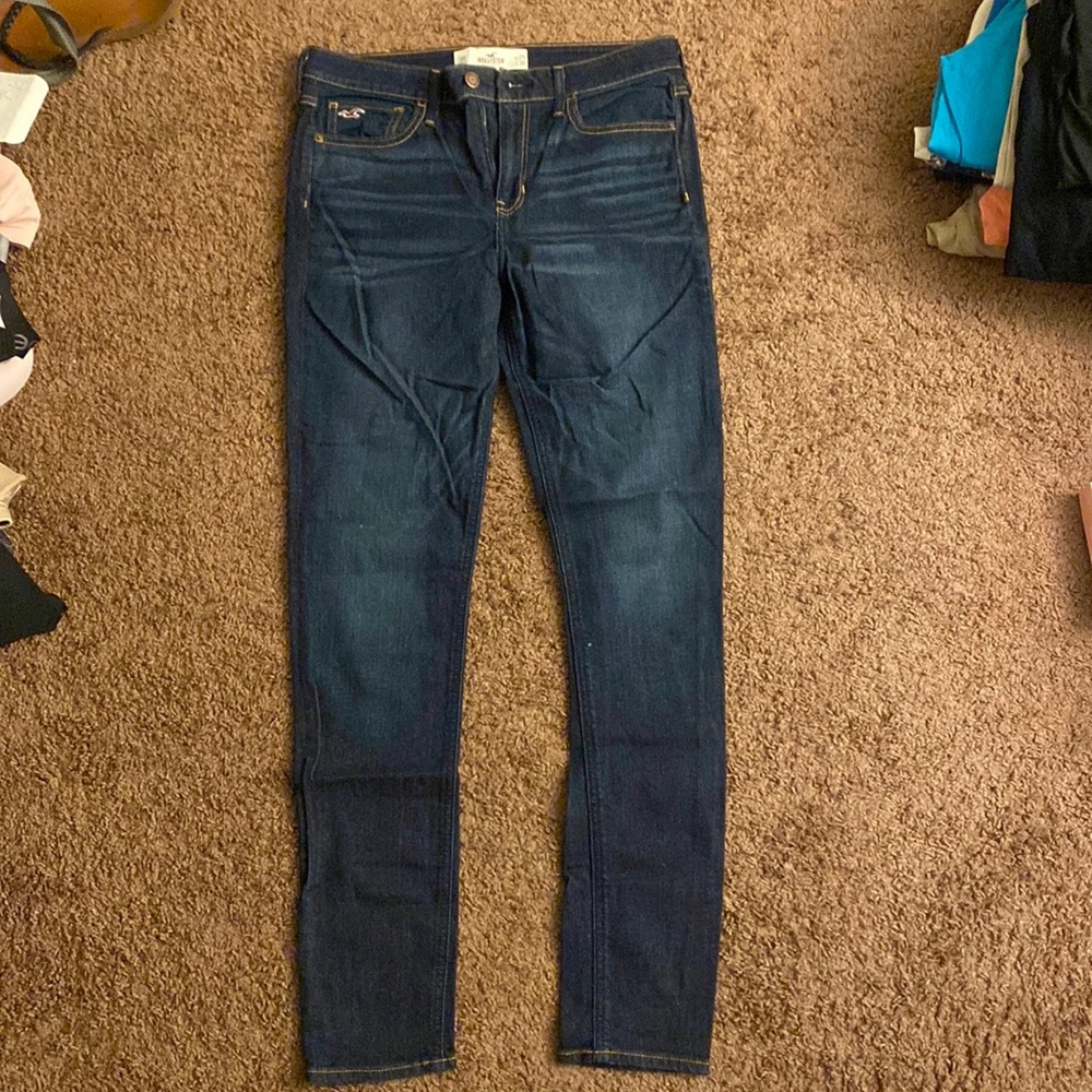 Dark Wash Skinny Hollister Jeans Size 9R